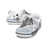 Crocs EVA Beyaka Locke Принт Кроксы Повседневные Удобные Пляжные Сандалии Унисекс Синие