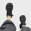 Женские легкие черные сетчатые кроссовки Dad Shoes — кроссовки с мягкой подошвой для бега на весну и осень 2024 г.