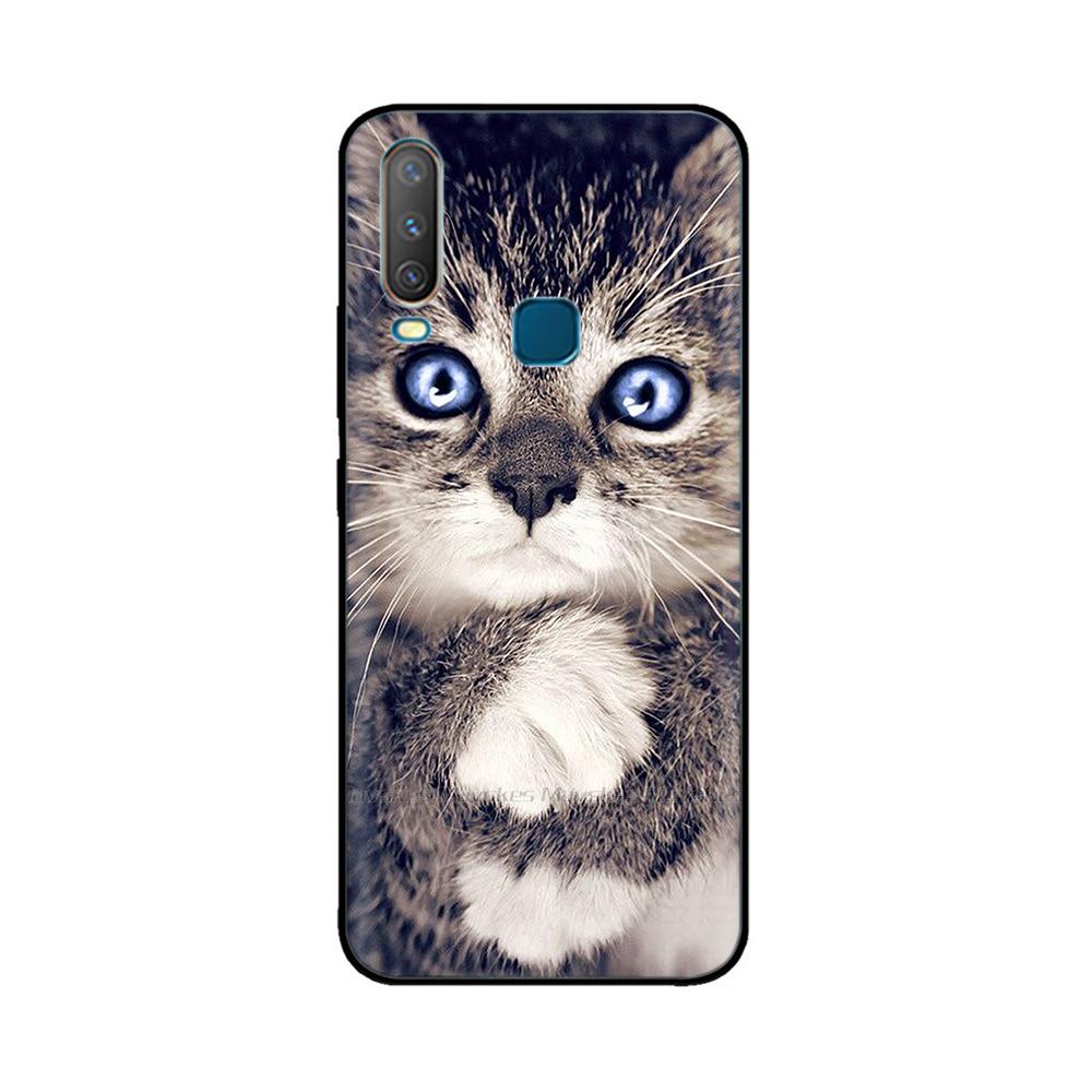 Силиконовый Чехол Для vivo Y12 Y15 Y17 Чехол Мягкая Крышка Чехол Для Телефона Для vivo 1904 1940 vivoY12 Y 12 Coque Fundas Силиконовый Бампер Чехол