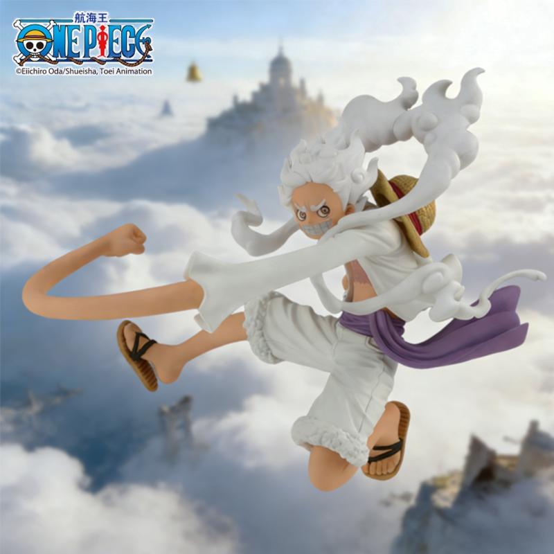 1 шт. Официальная фигурка One Piece Луффи Гир 5 - Бог Солнца Ника, Пробужденная Предельная Форма, Модель для демонстрации, Коллекционный подарок из аниме.
