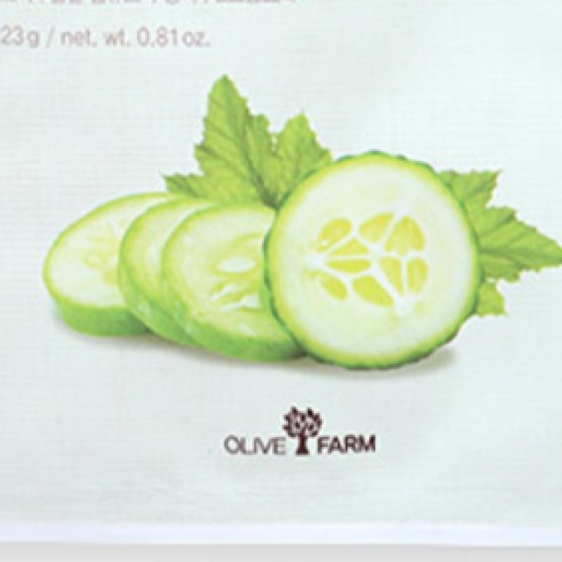 Daiso Essential Mask Sheet Pack  Cucumber 