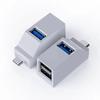 Высокоскоростной USB 3.0 Хаб-адаптер Удлинитель Мини-разветвитель 3 порта Передача данных USB-разветвитель Док-станция Для ПК Ноутбука Запчасти