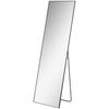 Full Length Dressing Mirror Floor Standing Or Wall Hanging Aluminium Alloy Framed Full Body Mirror For Bedroom Living