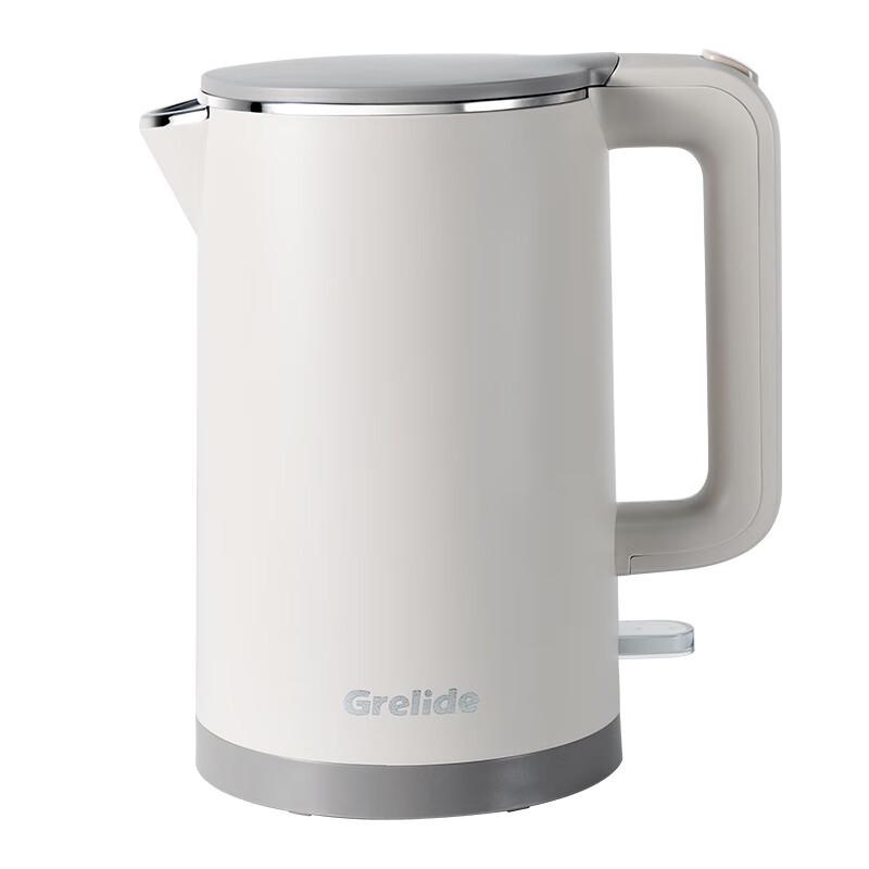 Электрический чайник Geilide HD1010, 1 л, 800-1000 Вт, Двойные стенки, Защита от ожогов