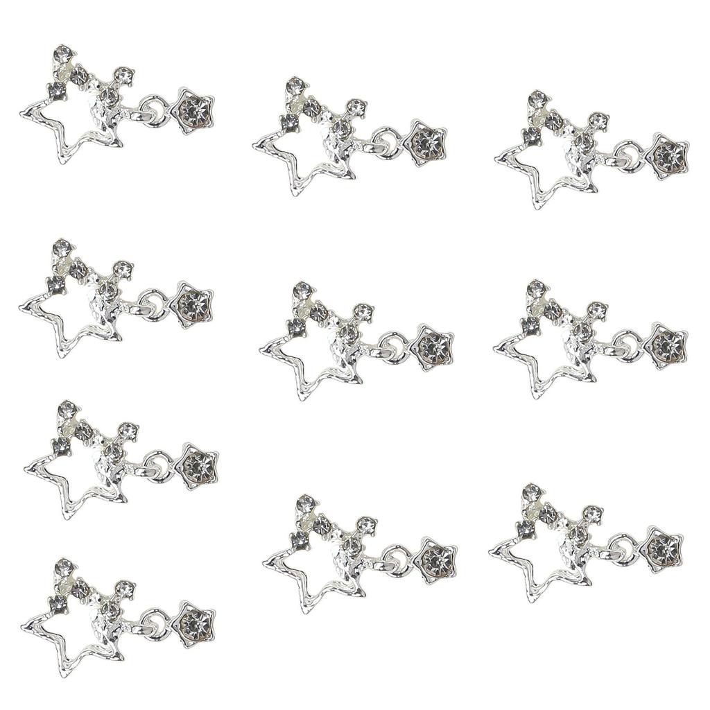 10 шт. сверкающих стразов для дизайна ногтей, стразы, наклейки для ногтей, подвески для дизайна ногтей, украшения для дизайна ногтей невесты