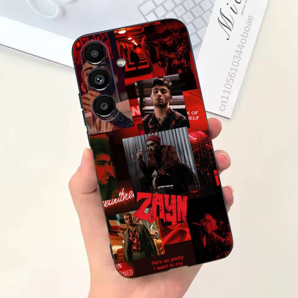 Чехол для телефона Singer Z-Zayn Для Samsung S25,24,21,22,23,20,S30,Ultra,Plus,Fe,Lite,Note,5G Черный Мягкий