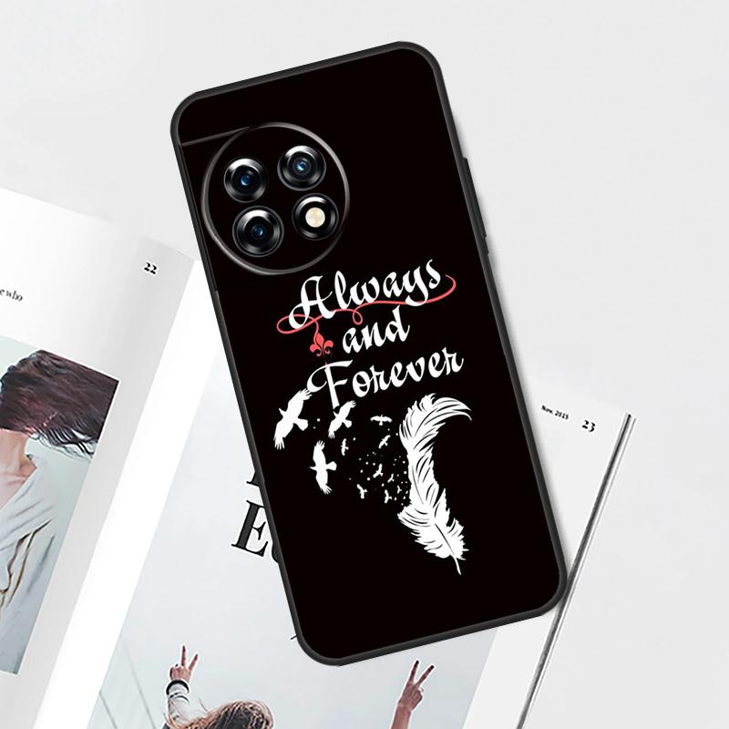 Чехол The Vampire Diaries Always Forever для OnePlus Nord CE 5 2 3 4 Lite N30 OnePlus 11 12 13 15 13T 13R 10T 12R 9 10 Pro