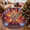 Liverpool Football Club Pattern Round Rug, Indoor/Outdoor Mat, for Picnic, Gameroom, Bedroom, Office, Living Room, Home Decor Carpet, Birthday Gift