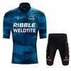 Cycling Jersey  Team RIBBLE Men Cycling Set Racing Bicycle Clothing Suit Breathable Mountain Bike Clothes Sportwears