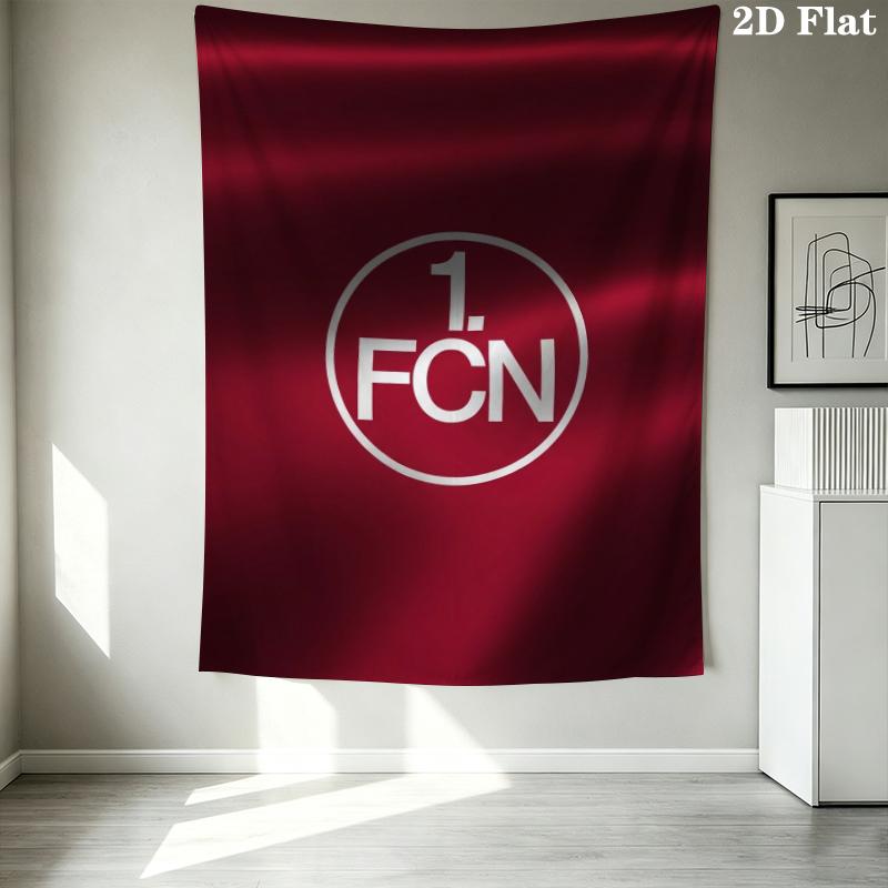 1 FC Nürnberg Wall Tapestry Aesthetic Wall Hanging Printed Fabric Blanket Decorative Tapestries for Bedroom Living Room Home Decor