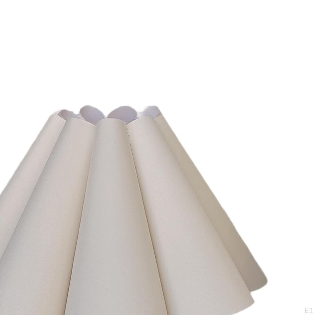 Petal Cloth Table Lamp Shade Decor Lampshade for Farmhouse Living Room Hotel