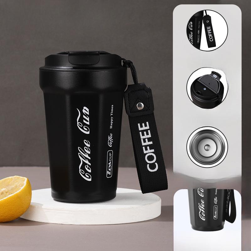 Высокий уровень внешнего вида термос чашка для пар чашка для кофе простая вакуумная чашка из нержавеющей стали