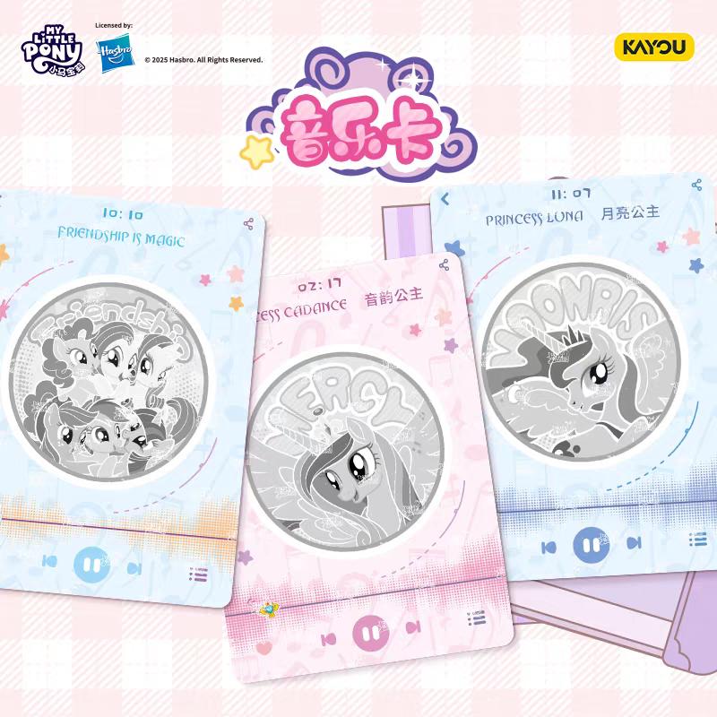 Новые Оригинальные Карточки My Little Pony Сладкий Сон Дружба Наклейка Милая Принцесса Аниме Коллекционная Карточка Игрушка Подарок
