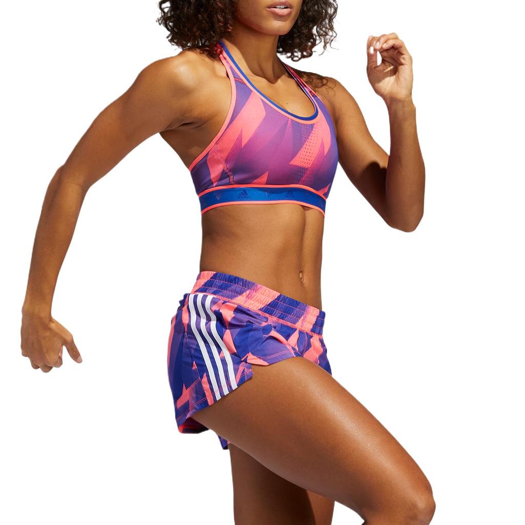 Adidas Dont Rest Alphaskin Bra Comfortable Breathable Soft Sports Underwear Women Underwear Pink FT3127