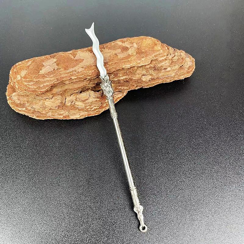 Мини-катана для косплея, декоративный муляж меча, реквизит для декора оружия, китайский металл, миниатюрные настольные аксессуары, ретро-игрушечный нож