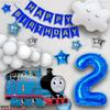 MON Teriar Thomas the Tank Engine Original Balloon Number Number Boys and Thomas Hero Birthday Birthday Birthday Balloon Steam Ages 1 Set, Balloons,
