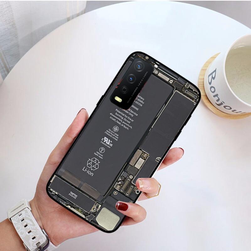 Чехол для телефона VIVO Y31 Y21 Y70 Y21S Y20S Y72 Y35 Y11 Y53S Y33S Y55 Y76 Y51 Y11S Y01 Y1S Y91C Y91i Чехол с печатной платой аккумулятора