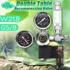 Регулятор CO2 для аквариума G5/8 w21.8 с обратным клапаном, счетчиком пузырьков, магнитным соленоидом, измерителем углекислого газа