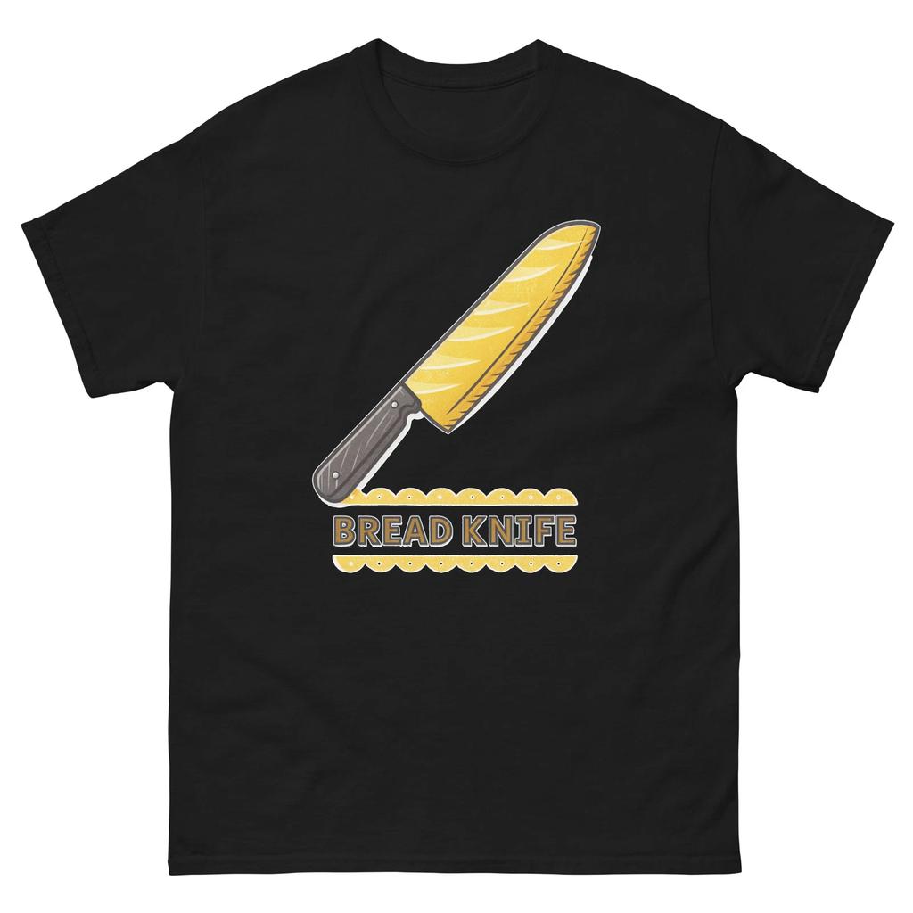 Bread Knife Kitchen Home Cooking Culinary Utensil T-Shirt