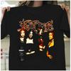 Kittie Band Музыка для влюбленных Черная футболка Хлопок Все размеры Унисекс Футболка