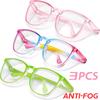 1/2/3/4 шт. защитные очки VOPHA с защитой от запотевания и прозрачными линзами, блокирующими синий свет, унисекс с боковой защитой