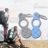 10pcs, Portable Water Bottle Hook, Suitable for Outdoor Travel, Hiking, Water Bottle Towel Key and Other Storage Hooks, Safe and Reliable, Silicone
