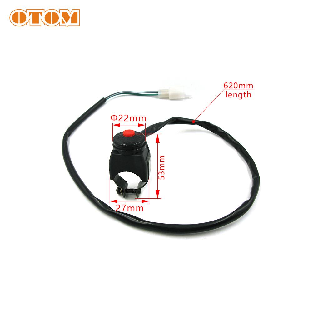 OTOM Motocross Engine Ignition Kill Switch Button Horn Start For KTM SXF HUSQVARNA FC TE 250 300 350 EXC EXCF SX 22mm Handlebar