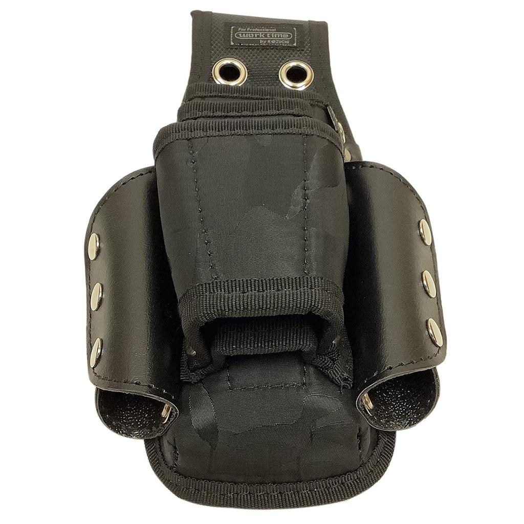 Kozuchi Worktime Radical Tool Камуфляжный чехол, Держатель на 5 инструментов, Тисненый, Черный, KNR-21MBK