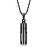 Necklace Can Open Perfume Bottle Pendant Fragrance Essential Oil Necklace Creative Men 'S