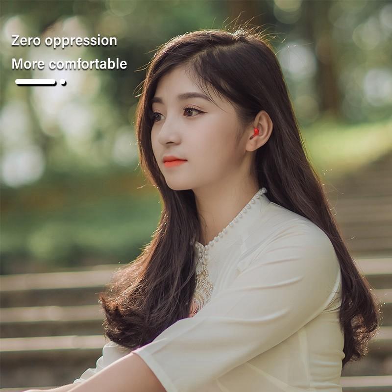 Мини-наушники Bluetooth-совместимые невидимые беспроводные маленькие наушники Скрытые наушники Микро-гарнитура с микрофоном для маленьких ушей