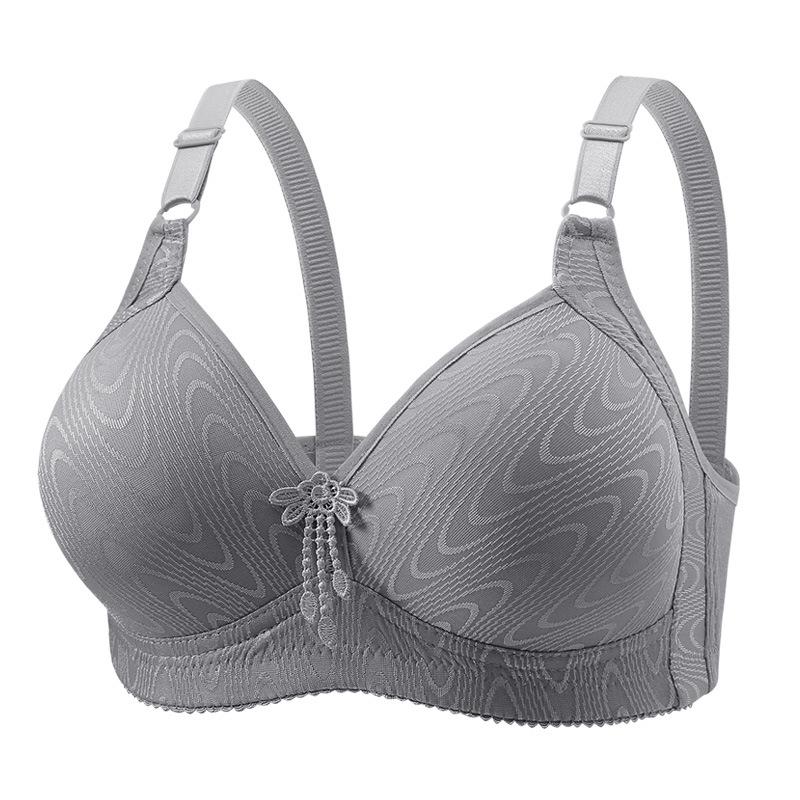 Беспроводной бюстгальтер большого размера без магнитов, предотвращающий провисание, для женщин среднего и пожилого возраста