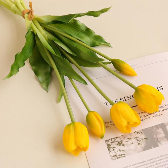Красивые искусственные тюльпаны PE Hands, привлекательный реквизит для съемки