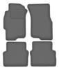 Velour car mats graphite for: Rover 400/ 45 sedan (1998-2005)