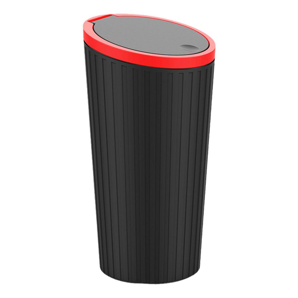 Мини-автомобильный мусорный бак, многофункциональный автомобильный небольшой мусорный бак, устанавливаемый в автомобиль, мусорный бак в форме чашки с крышкой и подстаканником, автомобильные аксессуары