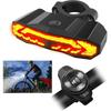 With Turn Signals Smart Bike Tail Light Anti-Theft Warning Cycling Light Rear Light