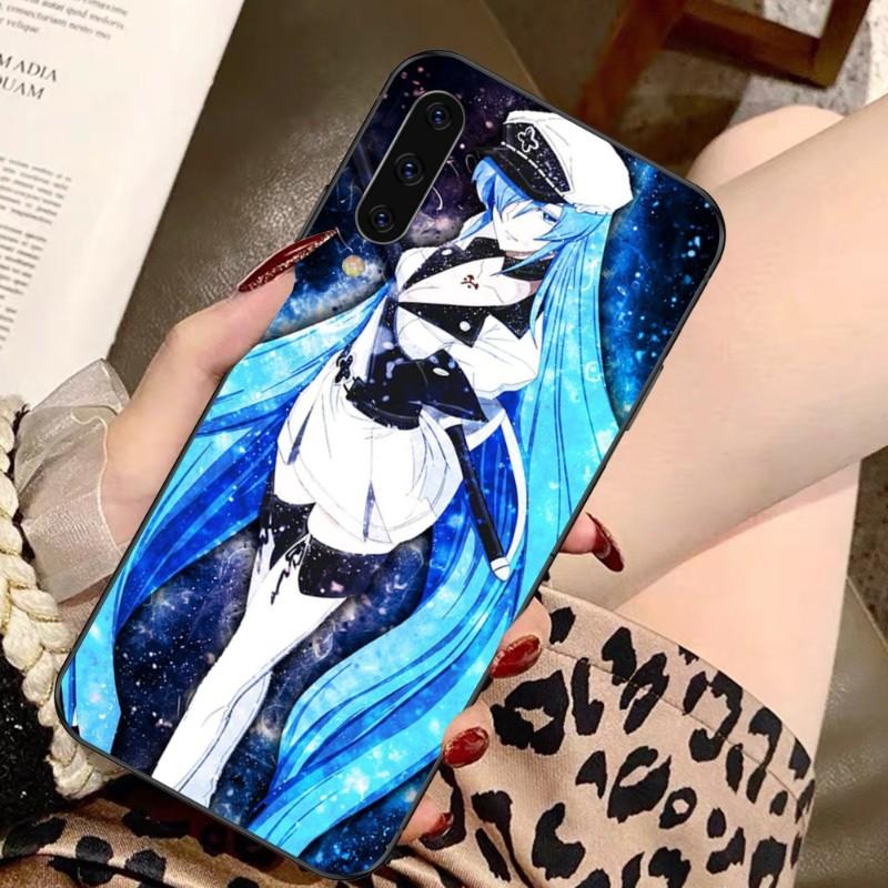 Чехол для телефона Akame Ga Kill Esdeath для Samsung A91 A81 A73 A72 A71 A30S A20 A12 A13 A52 A53 4G 5G, мягкий черный чехол для телефона