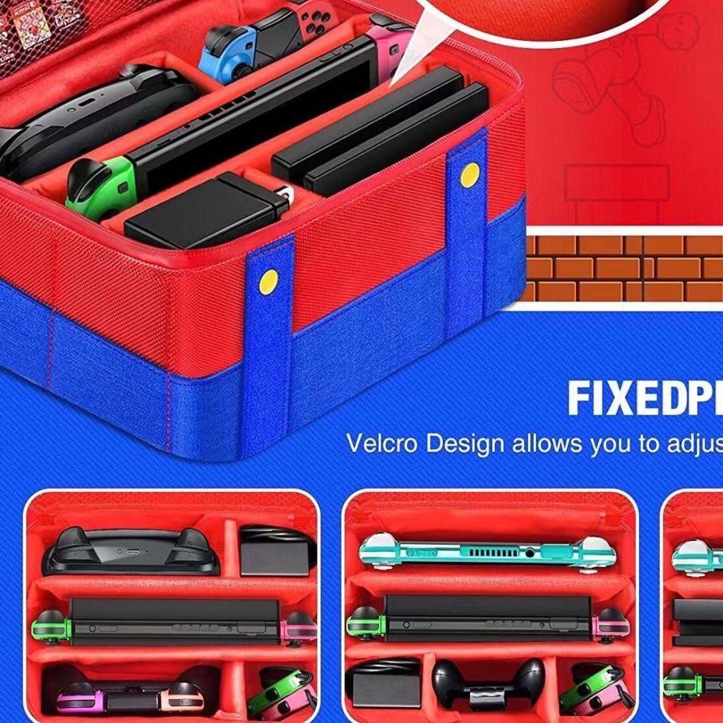Большой защитный чехол для переноски Switch, дорожная сумка для хранения Nintendo Switch, контроллер Oled Console Pro для Switch, аксессуары