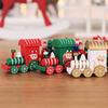Christmas Decoration Christmas Train with Snowman Train Decor for Christmas Party Christmas Train Ornament Toys for Kids Gift Home Decoration