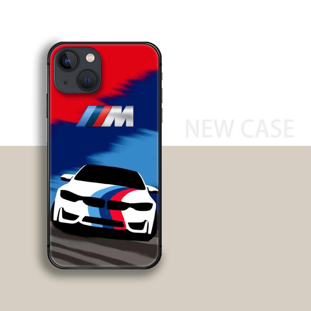 Роскошный автомобильный чехол для телефона BMW M для Iphone Xiaomi Mi Samsung Galaxy Redmi Note AS 6 7 8 9 10 11 12 13 20 21 32 71 4G 5G Max Pro Plus, мягкий чехол из ТПУ Oppo