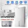 2200ml Dehumidifier Moisture Absorber Indoor Dehumidifier Basement Moisture Absorber Mute Timing External Water Pipe
