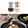 1/2/3/4 шт. Круглая мельница для соли и перца, ручная мельница для специй, набор с регулируемой степенью помола