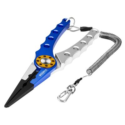 Рыболовные щипцы Booms Fishing X01, многофункциональные щипцы из алюминиевого сплава со съемником крючков, кусачками для лески и съемником крючков, устойчивые к коррозии и