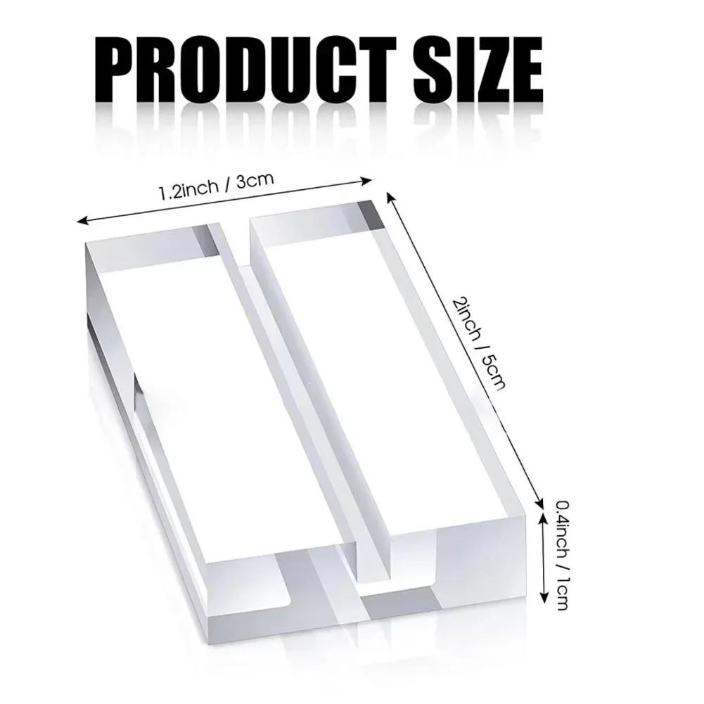 For 3x4 Top Loaders Trading Card Stand Acrylic Card Stand For Sports Card Display Clear Acrylic Card Display Stand
