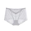 Мягкое кружевное нижнее белье для женщин, трусы больших размеров, с высокой талией, сексуальные трусики, прозрачные сетчатые женские трусы