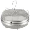 Yoshikawa Stainless Steel Round Drying Basket for Vegetables and Dried Fruits, Made In Japan, Tsubame-Sanjo, Product Number 2004412
