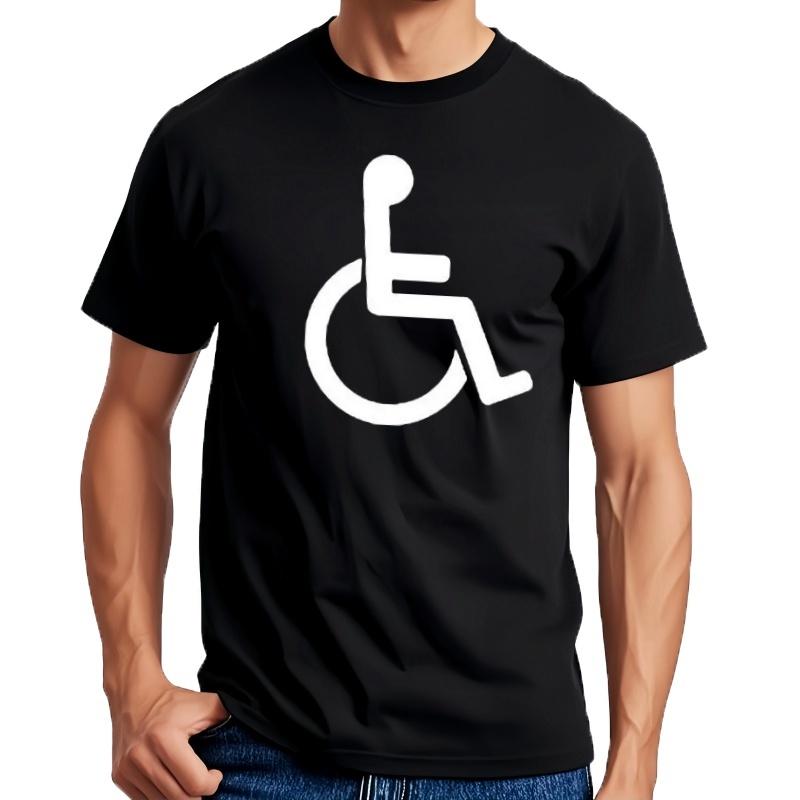 Camiseta De AlgodóN De S5xl Para Discapacitados Camiseta De Talla Grande Camiseta Para Discapacitados Camiseta Har