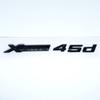 Car Emblem Sticker 3D ABS Glossy Black Silver XDrive 40i 40d 45i 45d 48i 48d For BMW X1 X2 X3 X4 X5 X6 X7 GT