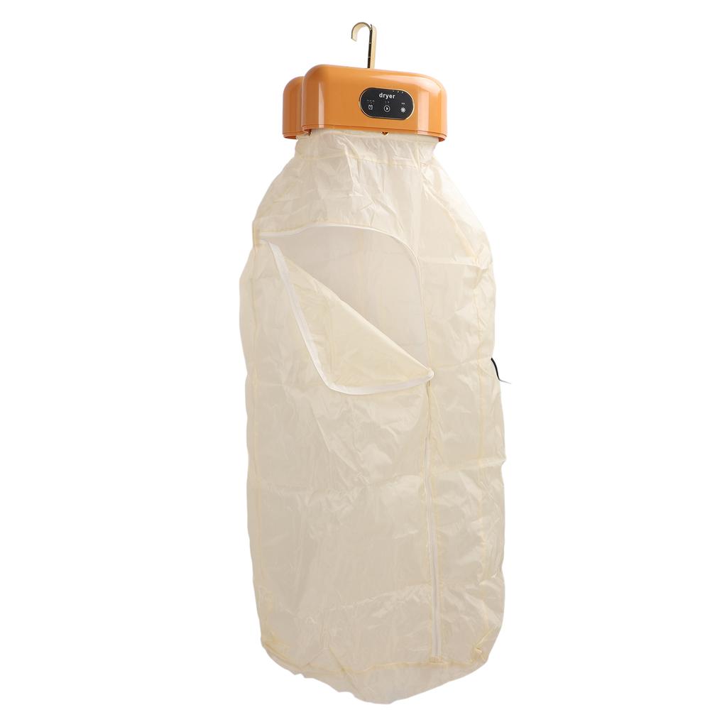 Portable Clothes Dryer 600W Quiet Safe Fast Compact Foldable Electric Drying Machine with Dry Bag