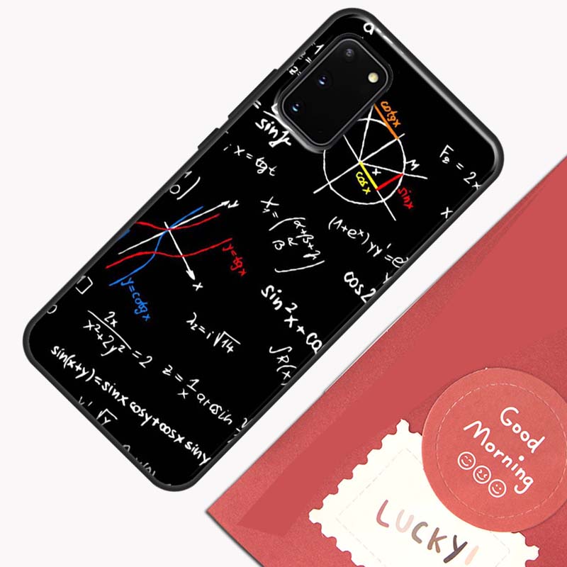 E=mc2 Mathematical Physical formula Phone Case For Samsung Galaxy S23 Ultra S20 S21 S22 S24 S25 Plus S9 S10 S24 FE Cover Shell