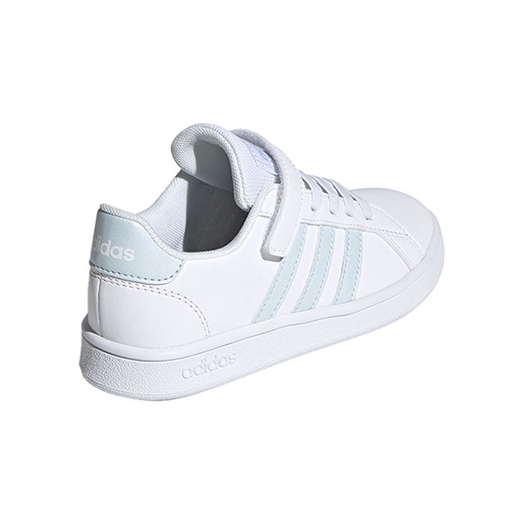 Adidas Neo Grand Court Low Top Kids Sneakers White Kids Sneakers EG6738